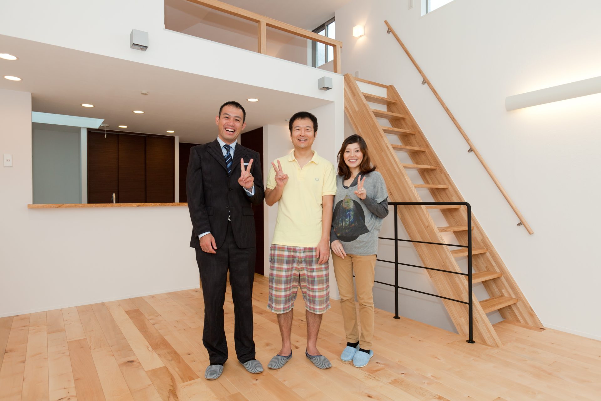 光をふんだんに入れた住まい